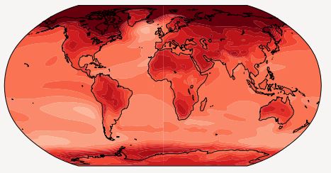 Klima bei vier Grad Erderwärmung
