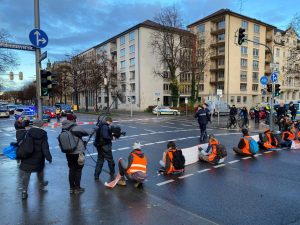 Letzte Generation Blocckade München