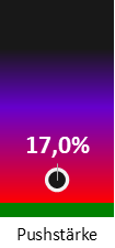 Die Pushstärke ist umso höher, je stärker die Kurse vom durchschnittlichen Verlauf abweichen und daher ein Verdacht auf Kursmanipulation besteht.