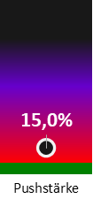 Die Pushstärke ist umso höher, je stärker die Kurse vom durchschnittlichen Verlauf abweichen und daher ein Verdacht auf Kursmanipulation besteht.