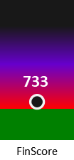 Der FinanzScore ist umso höher, je schlechter die finanzielle Situation des Unternehmens bewertet wird.