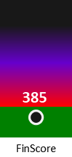 Der FinanzScore ist umso höher, je schlechter die finanzielle Situation des Unternehmens bewertet wird.