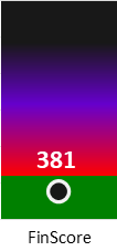 Der FinanzScore ist umso höher, je schlechter die finanzielle Situation des Unternehmens bewertet wird.