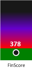 Der FinanzScore ist umso höher, je schlechter die finanzielle Situation des Unternehmens bewertet wird.