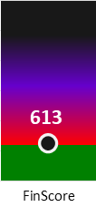 Der FinanzScore ist umso höher, je schlechter die finanzielle Situation des Unternehmens bewertet wird.