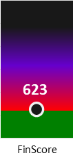 Der FinanzScore ist umso höher, je schlechter die finanzielle Situation des Unternehmens bewertet wird.