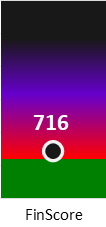 Der FinanzScore ist umso höher, je schlechter die finanzielle Situation des Unternehmens bewertet wird.