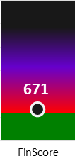 Der FinanzScore ist umso höher, je schlechter die finanzielle Situation des Unternehmens bewertet wird.