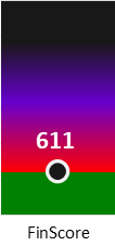 Der FinanzScore ist umso höher, je schlechter die finanzielle Situation des Unternehmens bewertet wird.