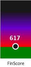 Der FinanzScore ist umso höher, je schlechter die finanzielle Situation des Unternehmens bewertet wird.