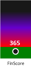 Der FinanzScore ist umso höher, je schlechter die finanzielle Situation des Unternehmens bewertet wird.